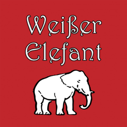 Weißer Elefant logo.